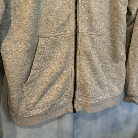 Nike gray zip up hoodie size medium - Picture 6 of 6